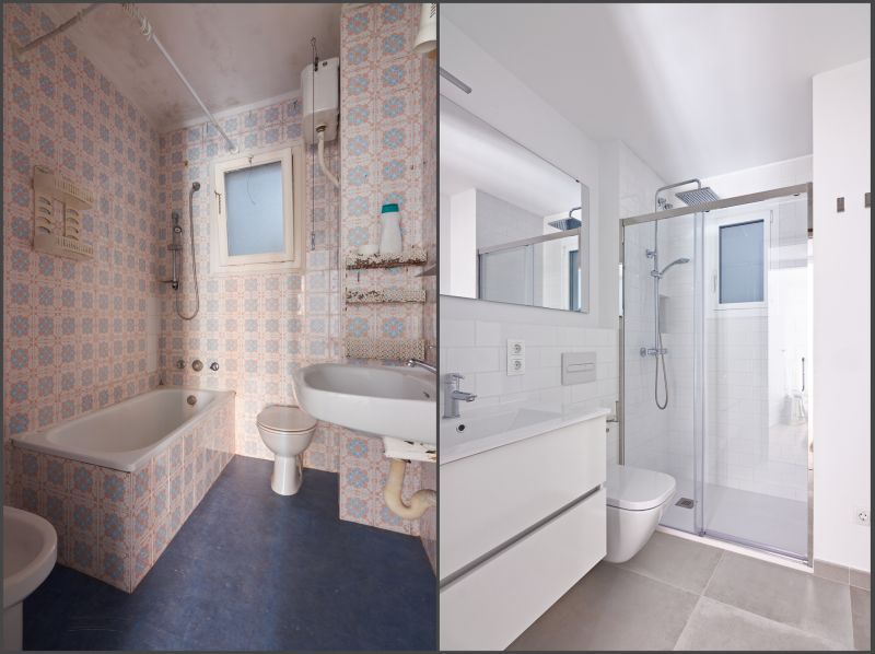 Before and After Bathtub Remodel